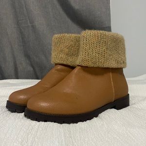 womens size 7 trendy knit top boots